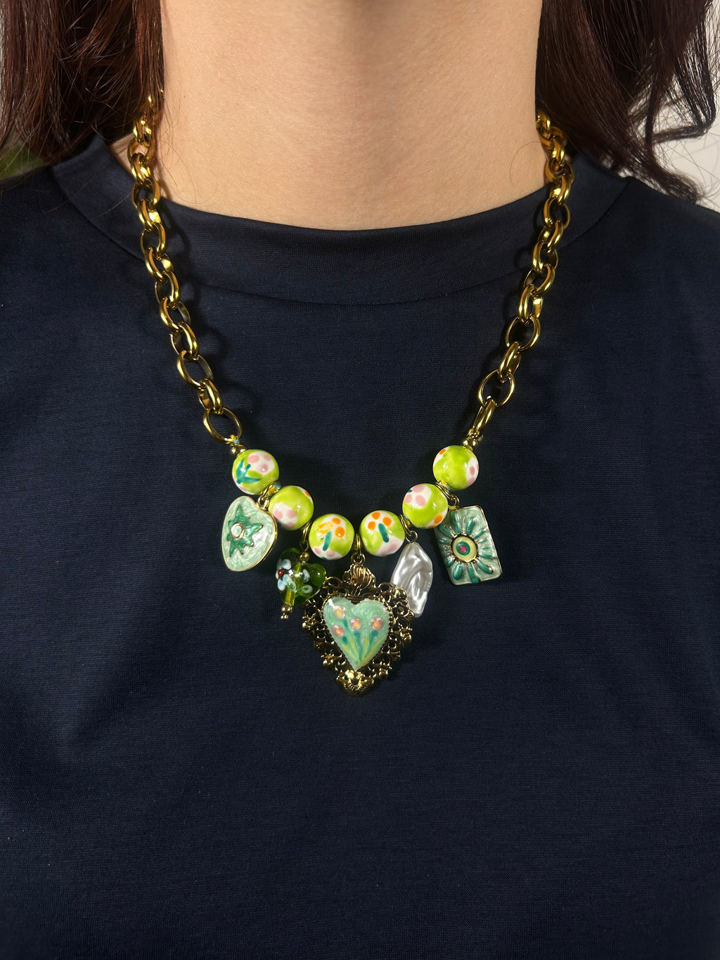 COLLANA CUORE DI PRIMAVERA