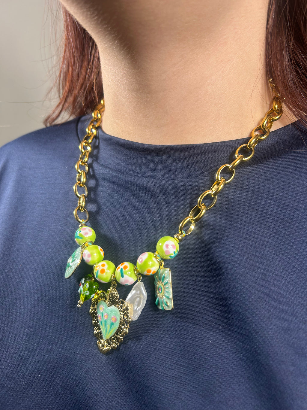 COLLANA CUORE DI PRIMAVERA