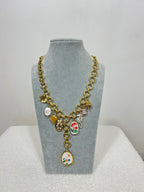 COLLANA PETALI D'ORO