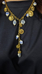 COLLANA MAIOLICA D'ORO