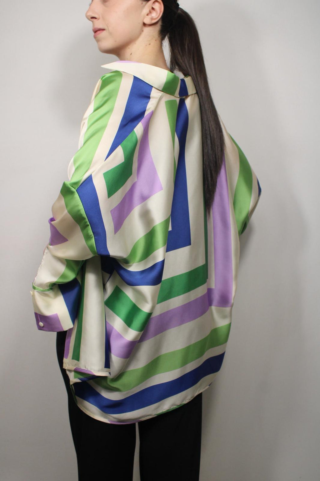 CAMICIA SHAKI MANO SETA