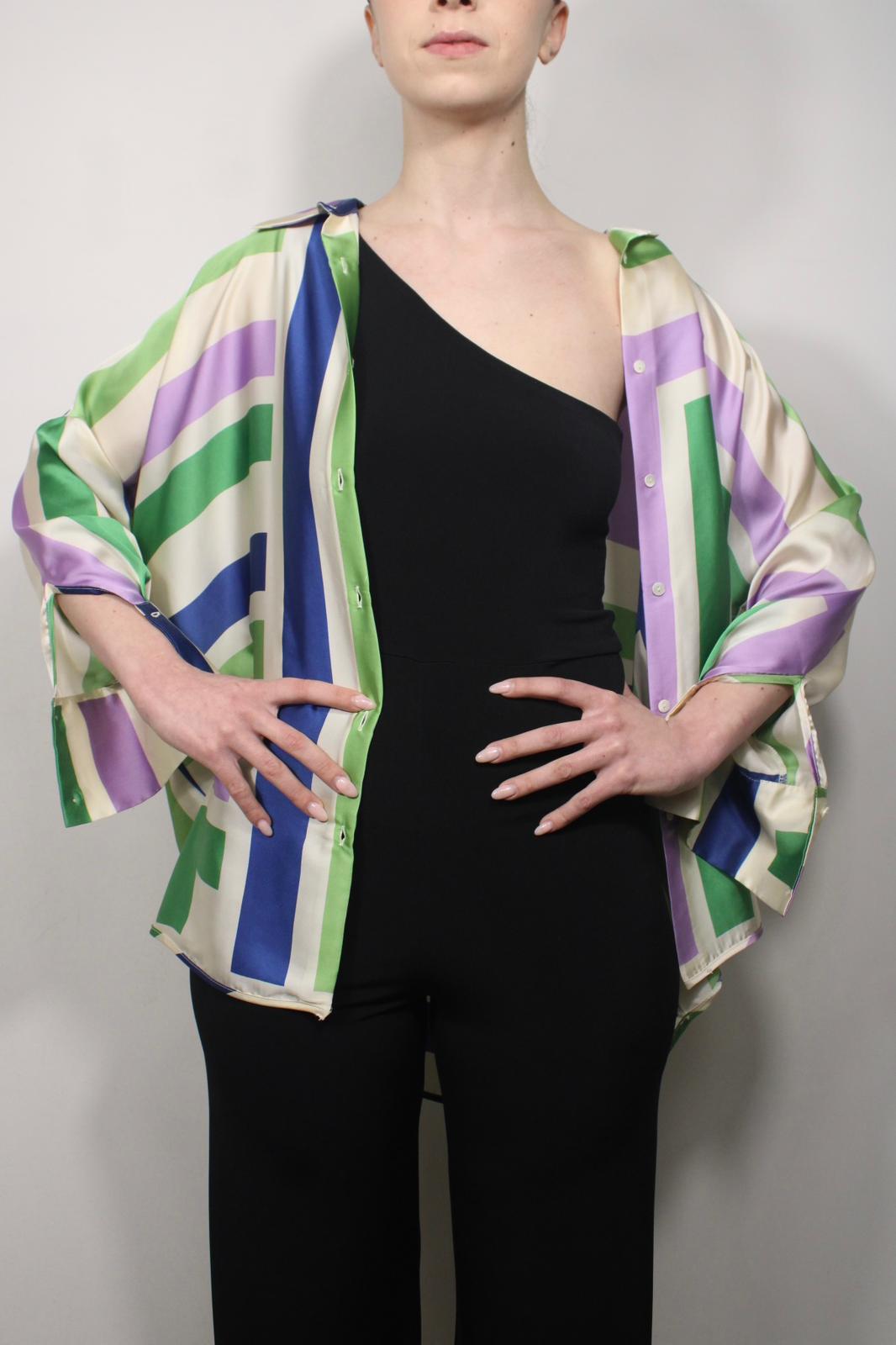 CAMICIA SHAKI MANO SETA