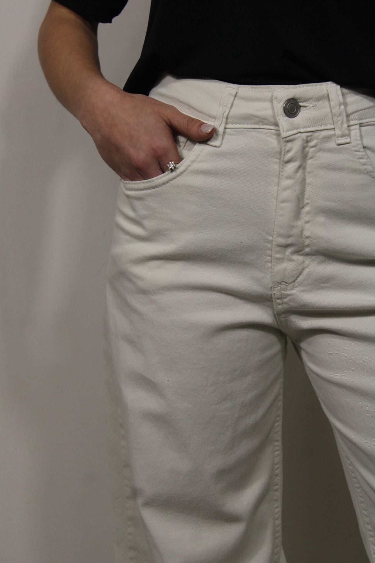 JEANS BAGGY ELASTICIZZATO