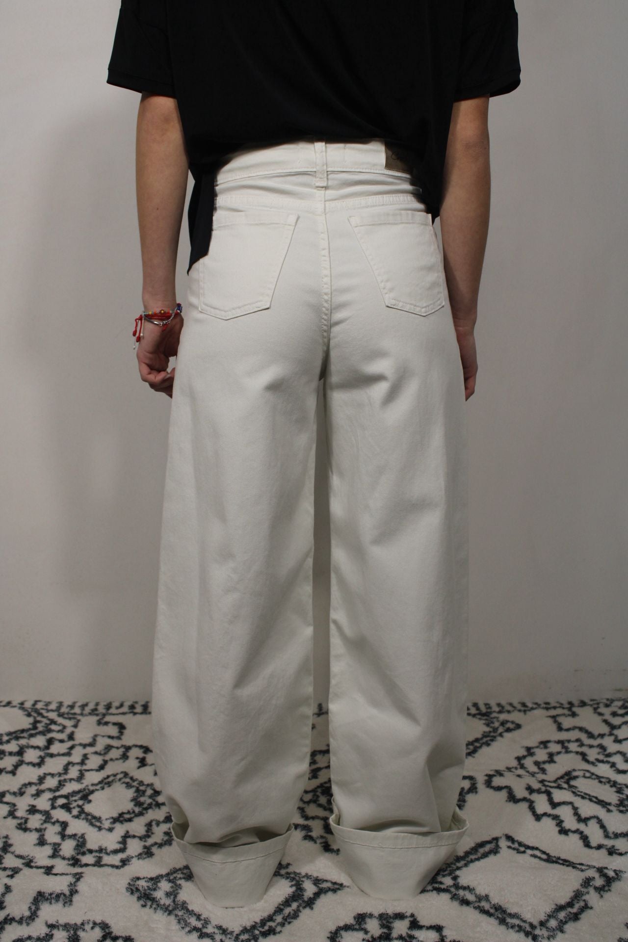 JEANS BAGGY ELASTICIZZATO