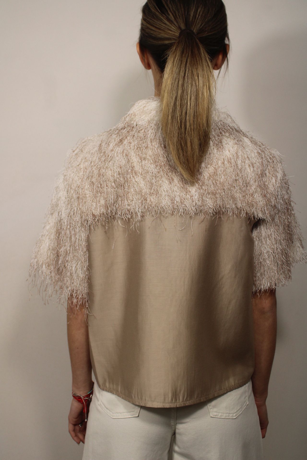 CAMICIA CON EFFETTO SHAGGY