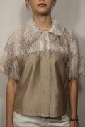 CAMICIA CON EFFETTO SHAGGY