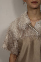 CAMICIA CON EFFETTO SHAGGY