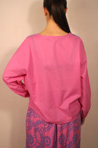 CAMICIA BLUSA ROSA