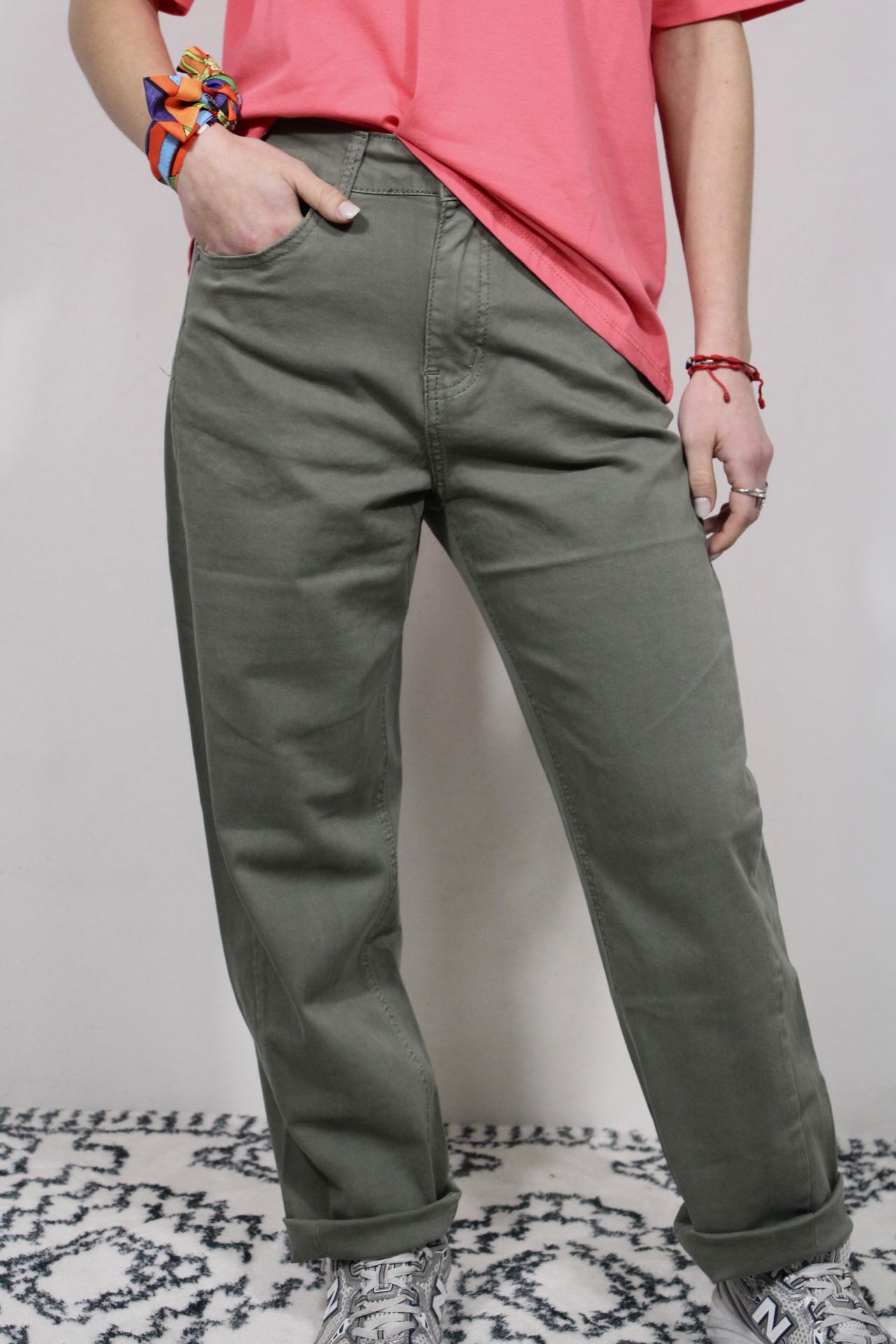 PANTALONE JAPAN SQUARE KAKI