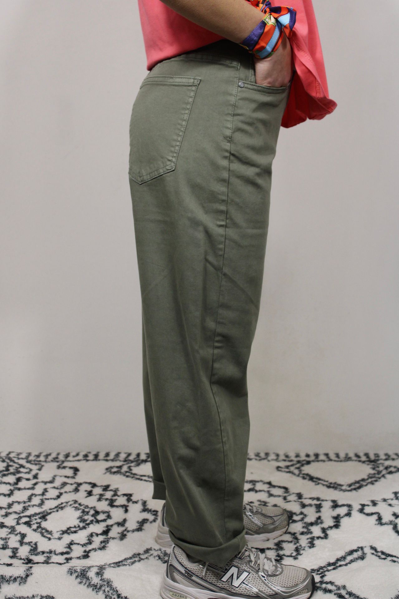 PANTALONE JAPAN SQUARE KAKI