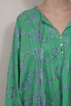BLUSA CON COLLO ALLA TUNISINA