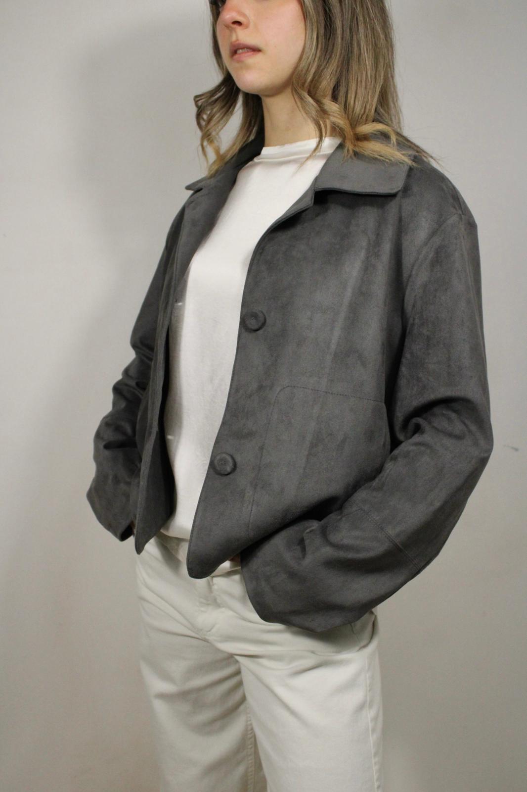 GIACCA MININA CON BOTTONI