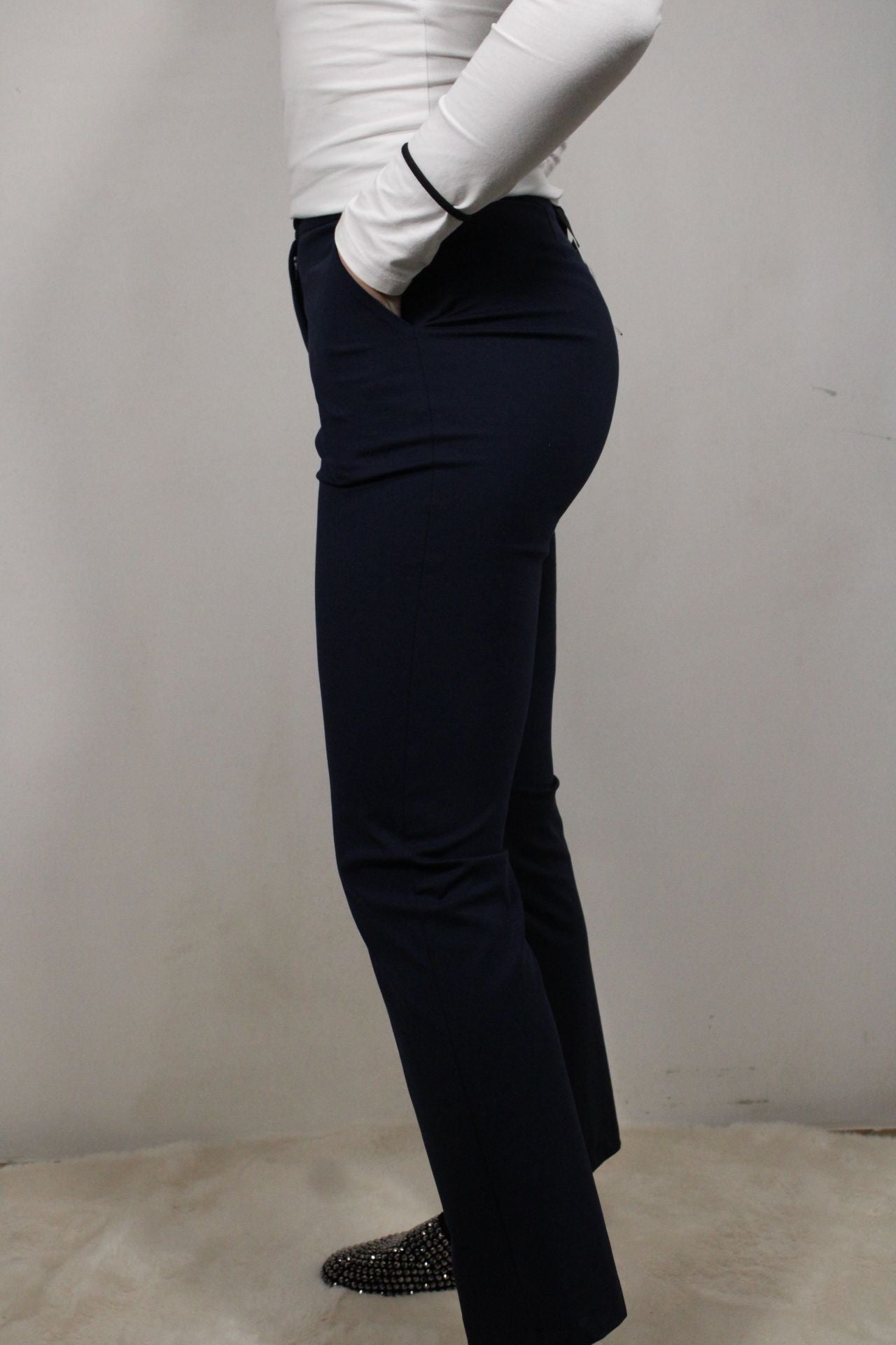 PANTALONE FIT SIGARETTA ELASTICIZZATO