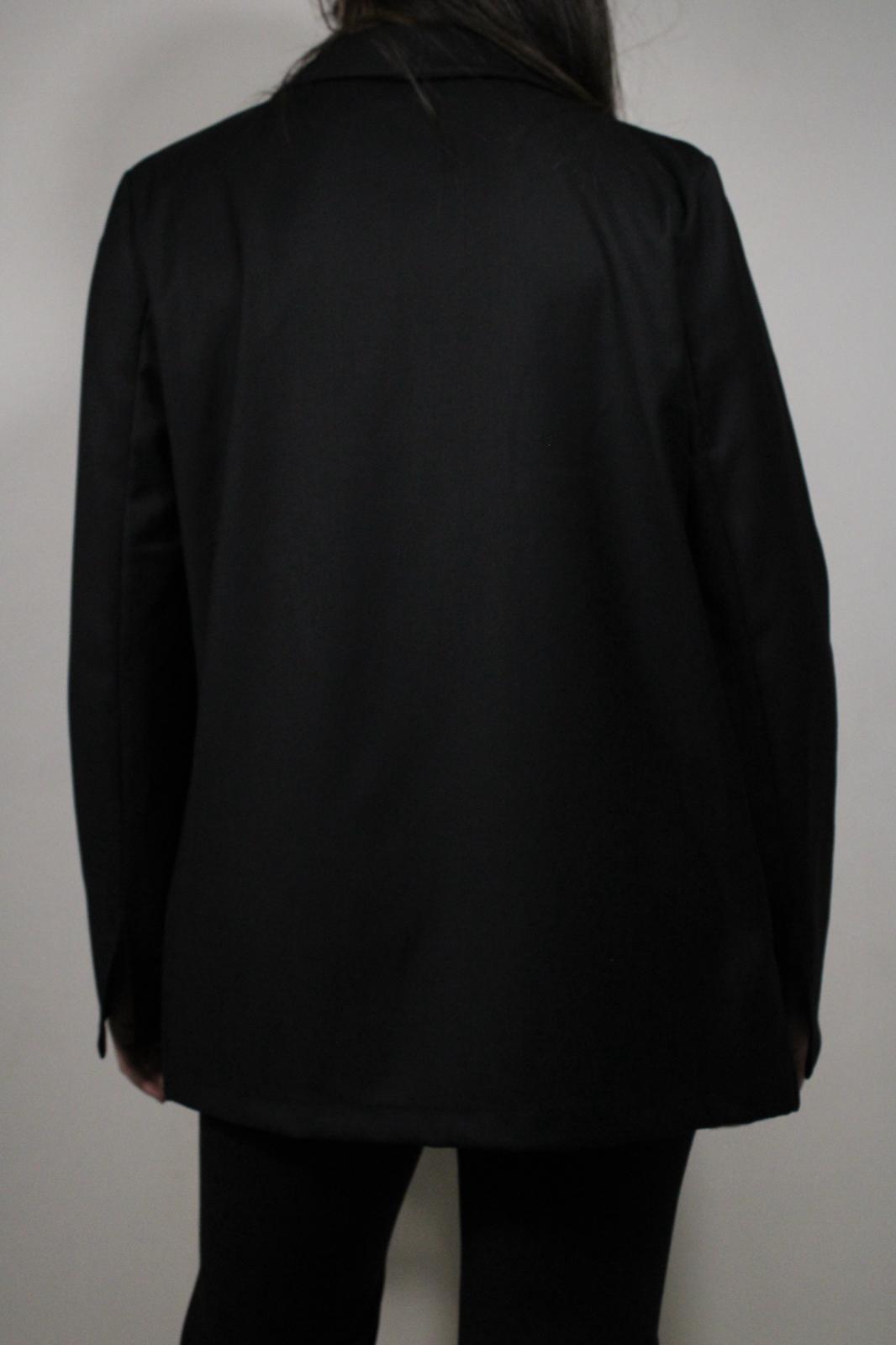 BLAZER NERO DOPPIOPETTO