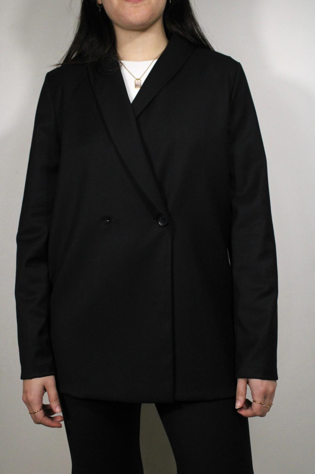 BLAZER NERO DOPPIOPETTO