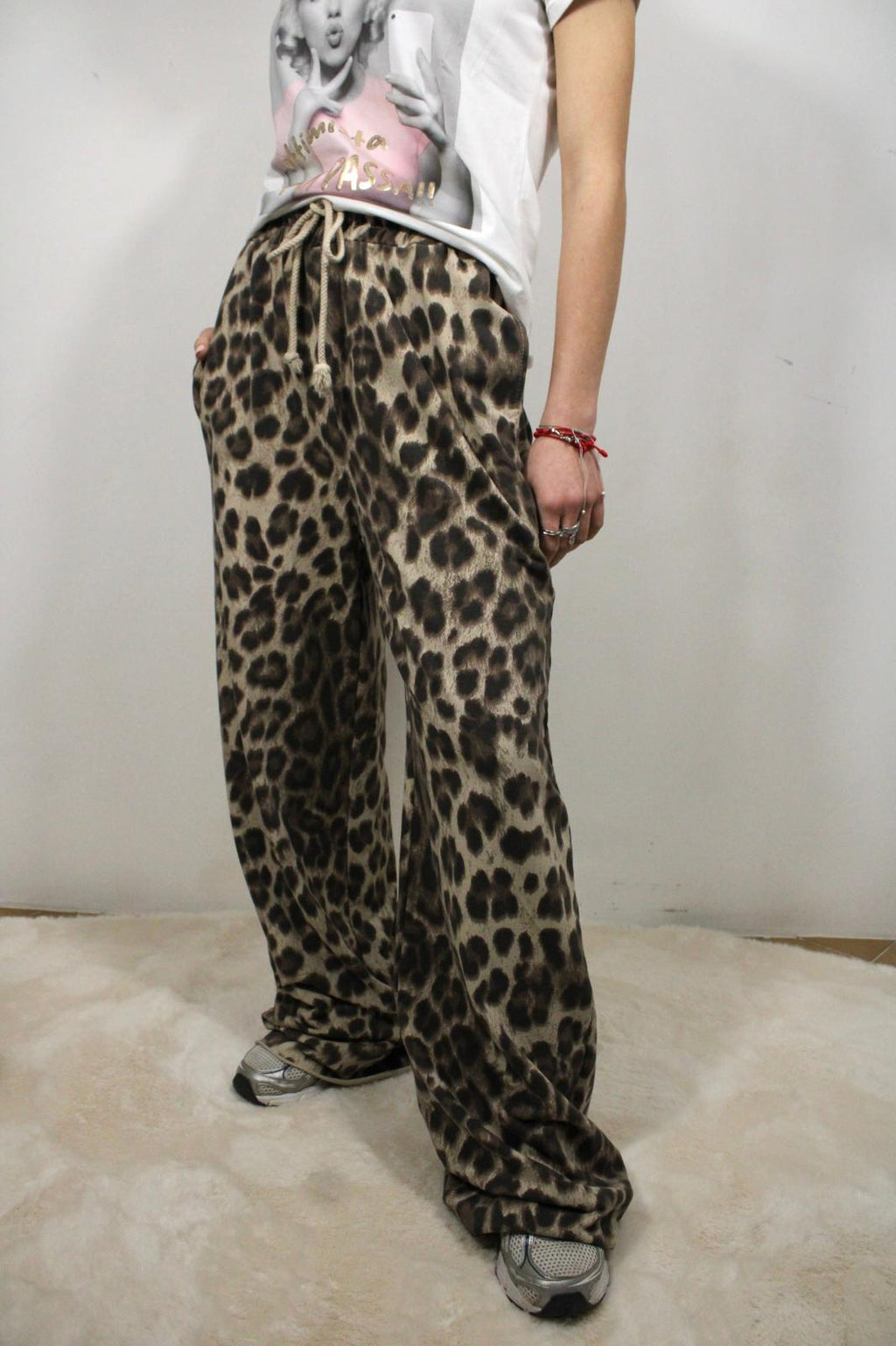 PANTALONE IN FELPA GARZATO