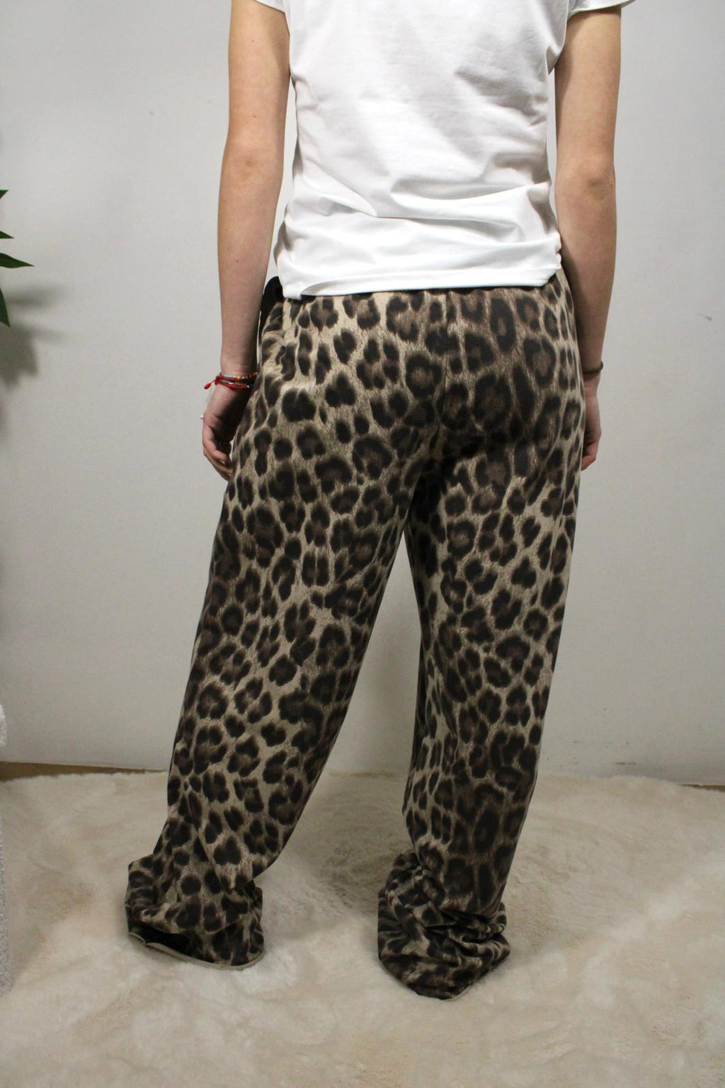 PANTALONE IN FELPA GARZATO