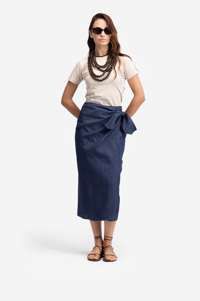 GONNA PAREO CHAMBRAY